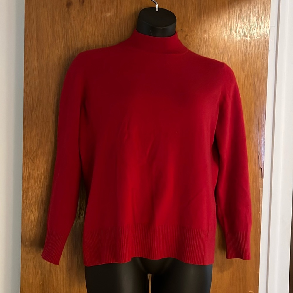 100% cashmere sweater